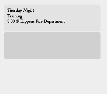 Upcoming Events